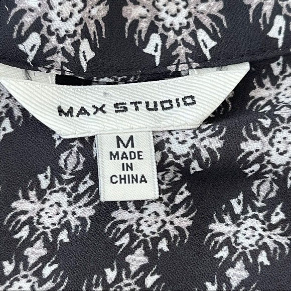 NWOT Max Studio Open Front Kimono Sleeve Jacket M - Picture 7 of 10